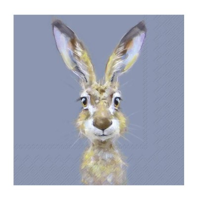 SERVILLETAS RABBIT BUSTER BLUE