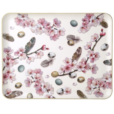 BANDEJA DE MADERA RECTANGULAR CHINA